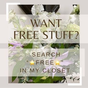 FREE STUFF!  Search ⭐️ FREE ⭐️ in my closet